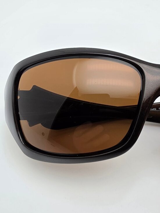 Oakley 03-402 Ravishing Brown Sugar Frame Dark Bronze Lens Sunglasses 62-17-119 main image 6